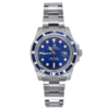 Submariner met blauwe wijzerplaat en diamanten, 40 mm
