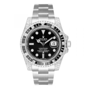 Submariner Zwart Diamant 40 mm