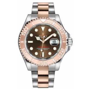 Yacht-Master chocolade wijzerplaat Everose goud 40 mm