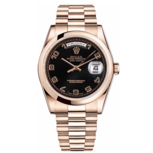 President Day-Date van massief 18k roségoud, 36 mm