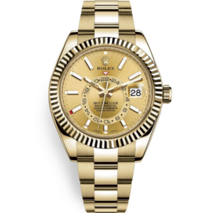 326938 Sky-Dweller Champagne Wijzerplaat met Indexen 42 mm