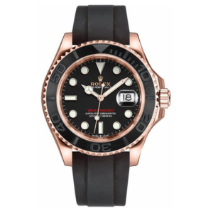 Yacht-Master Roségoud Zwarte Keramische Lunette 40 mm